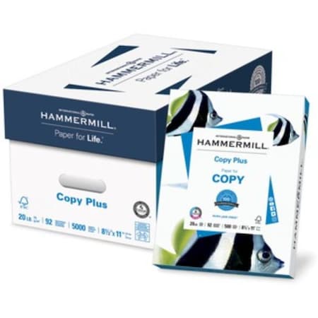 Hammermill 8.5 x 11 92 Brightness Copy Plus Paper, 10PK HA462461
